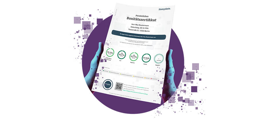 itsmaydata Bonitätszertifikat